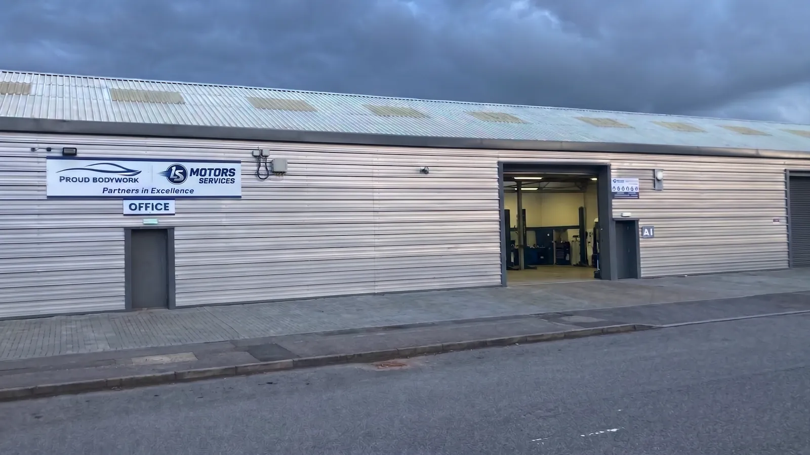 LS Motors Services new workshop at Unit A1 & A2, 2 Greycaine Road, Watford
